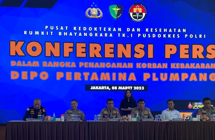 Konferensi Pers Update Perkembangan Kebakaran Depo Pertamina Plumpang