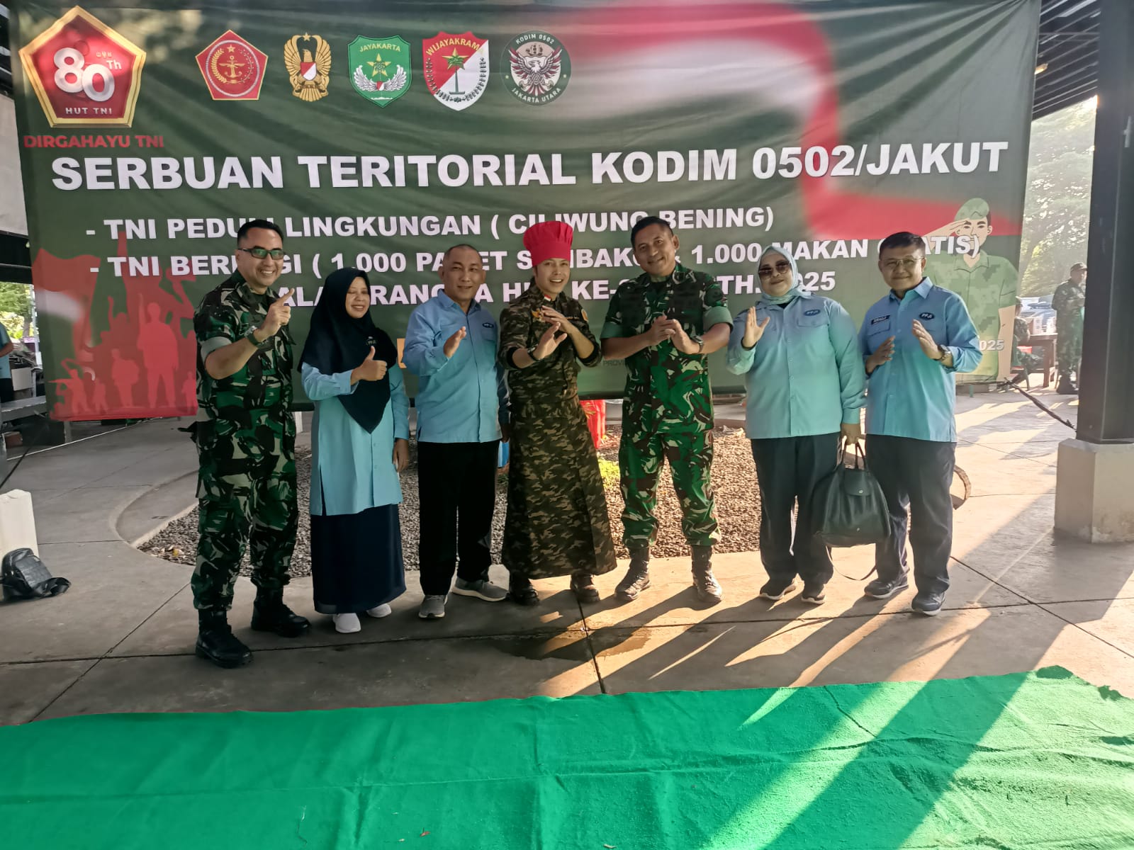 “Serbuan Teritorial” Kodim Jakarta Utara