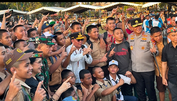 Kapolda Kalteng: MPLS Harus Menjadi Momentum Membangun Karakter dan Bebas dari Bullying