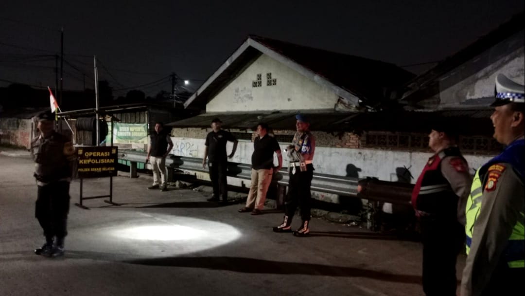 Patroli dan Razia Stasioner Perkuat Jaga Jakarta On The Spot, Polsek Bekasi Selatan Antisipasi Kejahatan Jalanan