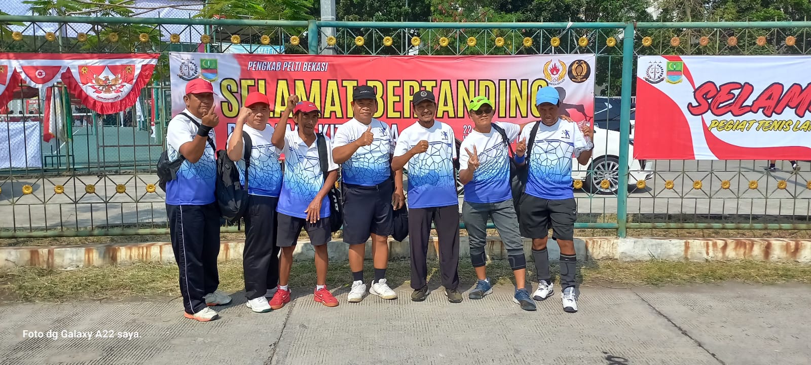 GELORA MERAH PUTIH DI LAPANGAN TENIS WIBAWA MUKTI: Pelti Kab. Bekasi Gelar Turnamen Antar Club se Kab Bekasi Semarak HUT RI ke-81 dan hari jadi Kejaksaan.