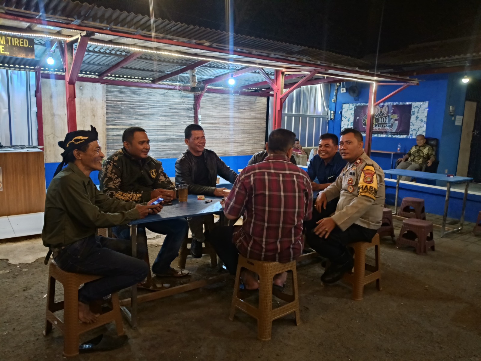 Polsek Bantargebang Serap Aspirasi Warga Cimuning Kecamatan Mustikajaya