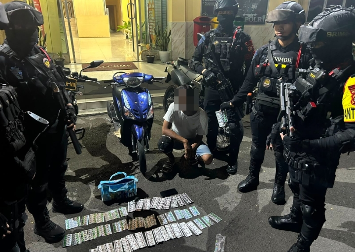 Bawa 530 Butir Tramadol dan Trihexyphenidyl, Pemuda Diamankan Brimob di Tanah Abang