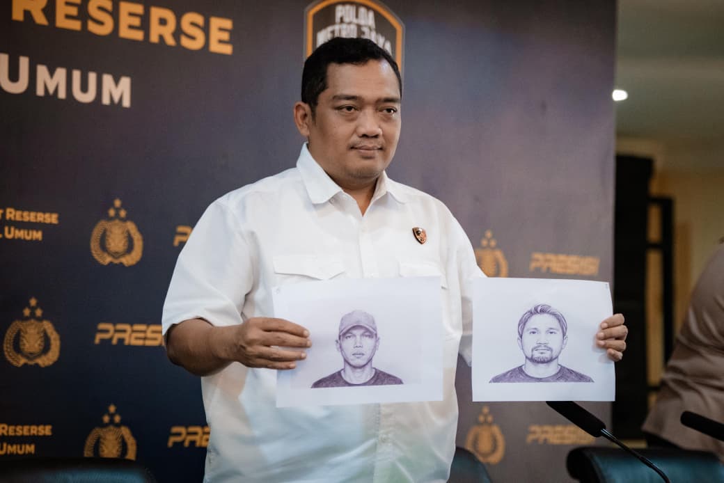 Polda Metro Jaya Rilis Dua Sketsa Terduga Pelaku Kematian BS, Polisi Buru Pelaku