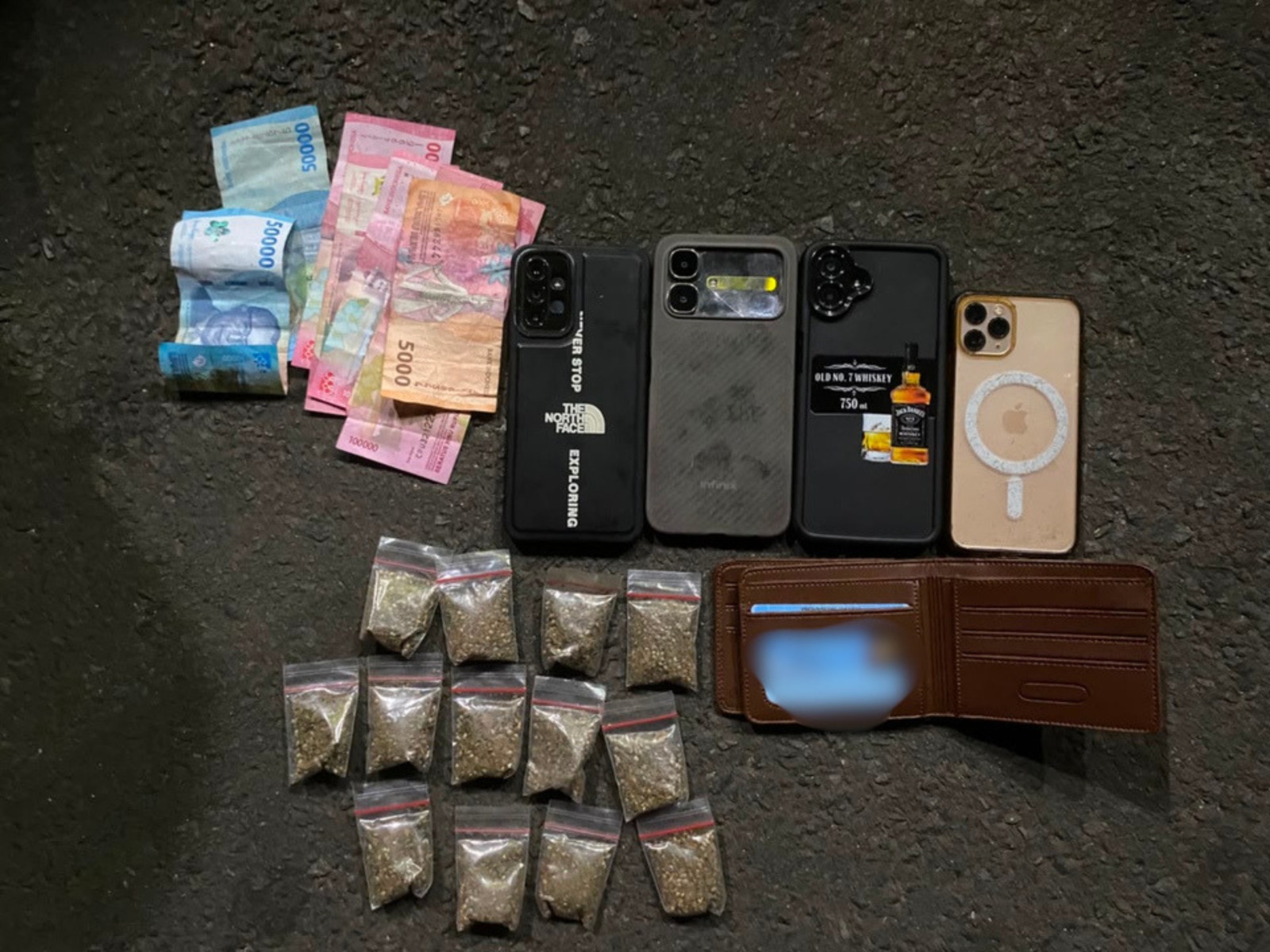 Empat Remaja Diamankan Saat Patroli Malam, Polisi Sita 13 Klip Diduga Ganja di Tanjung Priok