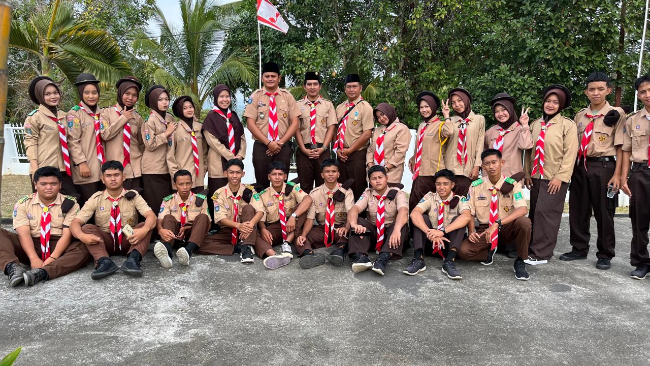 Kecamatan Singkep Selatan Torehkan Prestasi, 9 Penggalang Raih Penghargaan Pramuka