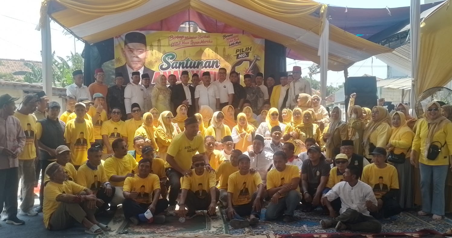 H Damin HR Gelar Santunan Anak Yatim di Sukadanau, Usung Semangat Berbagi Menebar Berkah