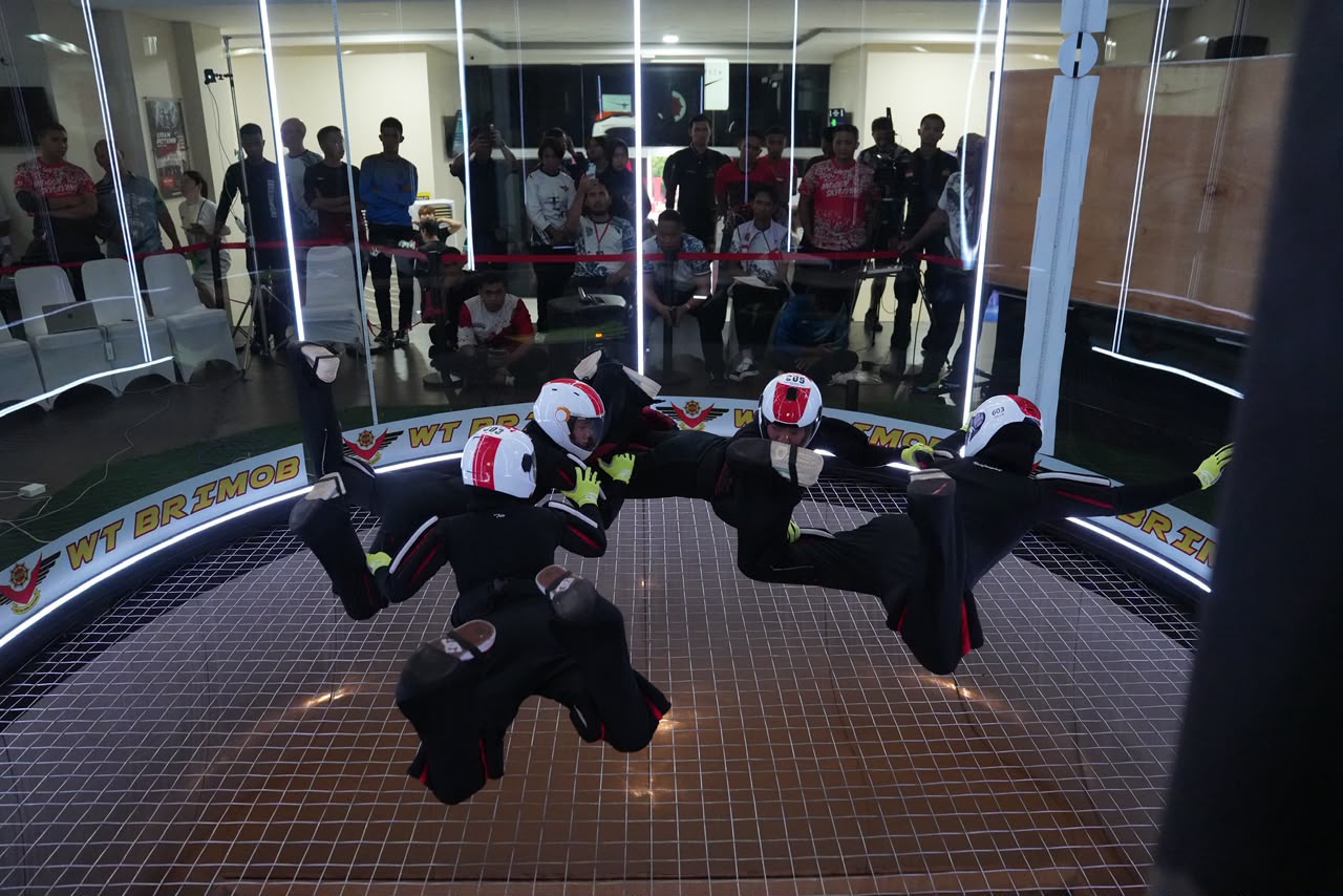 Tim Terjun Payung Polri Bawa Indonesia Raih Tiga Medali di 2nd FAI Asian Indoor Skydiving Championships 2026