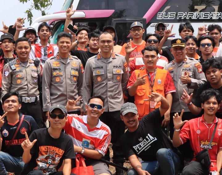 Persija vs Persib di GBK, Polres Metro Bekasi Kota Kawal 913 Suporter dari 12 Titik Bekasi
