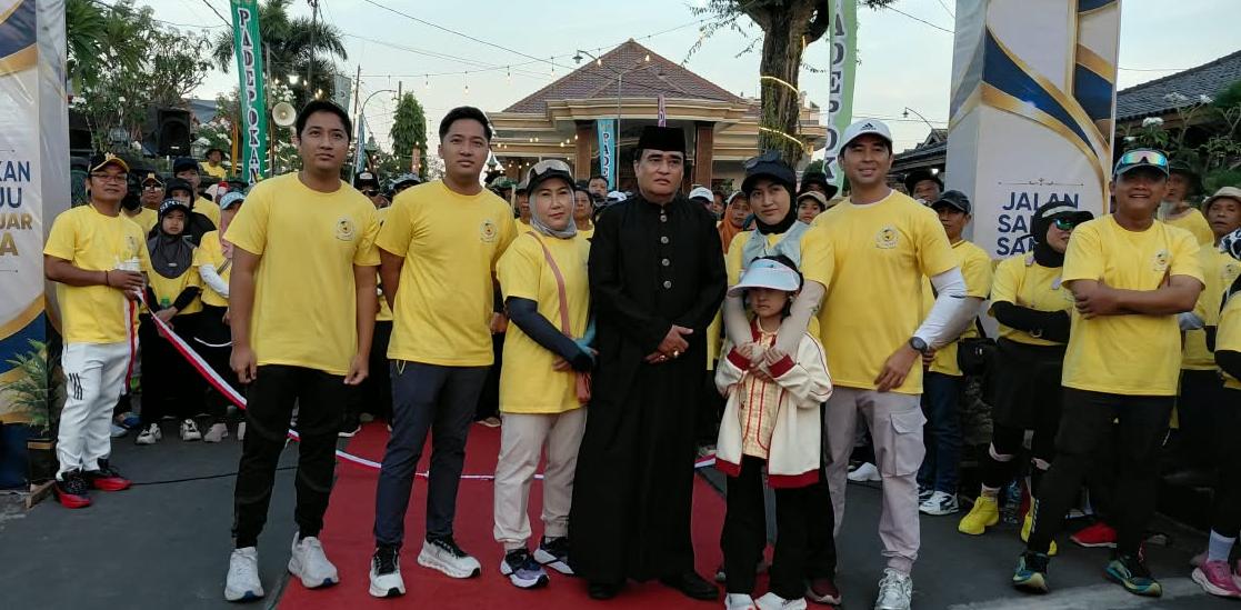 Padepokan Dimas Kanjeng Ta’at Pribadi Gelar Jalan Santai Akbar: 2.000 Santri Se-Nusantara Bersatu Jaga Kesehatan