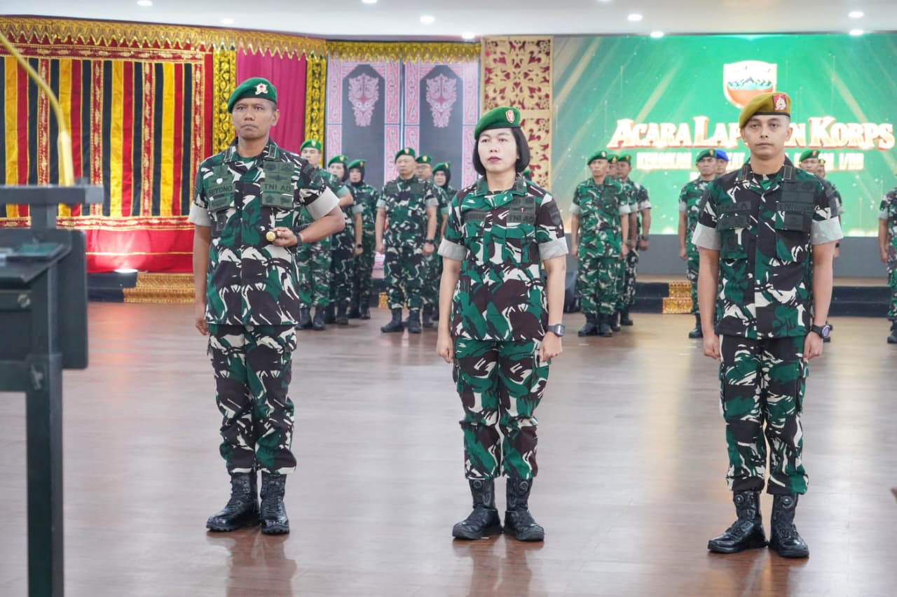 Pangdam I/BB: Kenaikan Pangkat Prajurit Harus Diiringi Rasa Syukur dan Rendah Hati