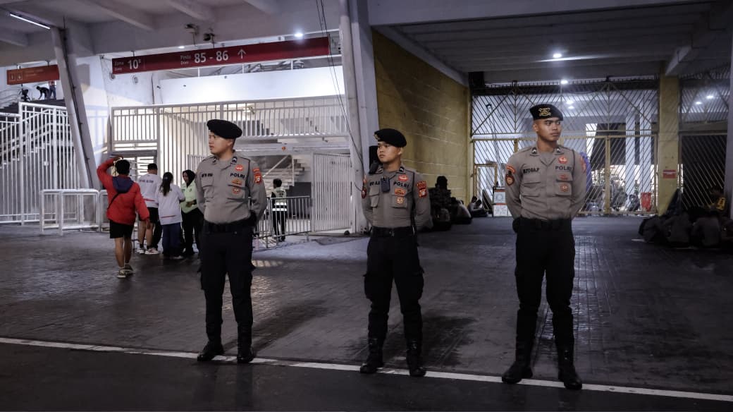 Polda Metro Jaya Kerahkan 3.520 Personel Amankan Laga Indonesia vs Bangladesh di SUGBK