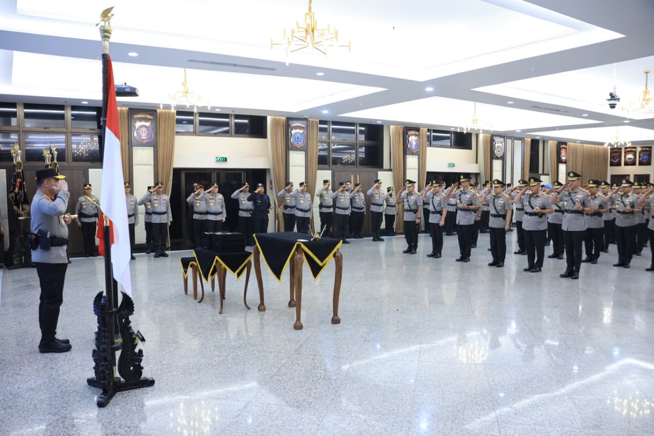 Polri Gelar Sertijab Sejumlah PJU Mabes dan Kapolda