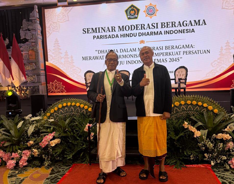 Ida pandeta Empu Nabe Hadiri Seminar Moderasi Beragama PHDI: Dharma Kunci Persatuan Menuju Indonesia Emas 2045